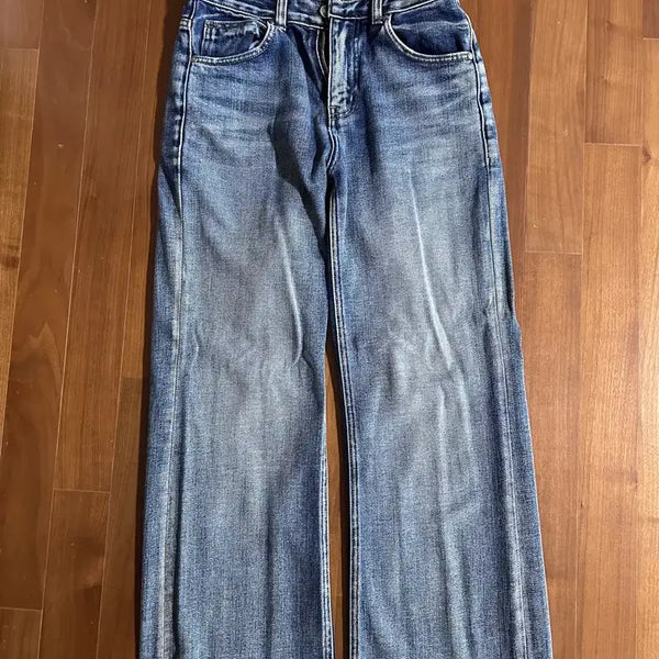 [BUNJANG] LMOOD Wide Denim Pants Size 44 / LMOOD 와이드 데님 팬츠 44사이즈