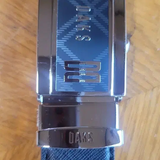[BUNJANG] Daks Men's Automatic Belt (Black/Check) / 닥스 남성 자동 벨트 (블랙/체크 새제품)