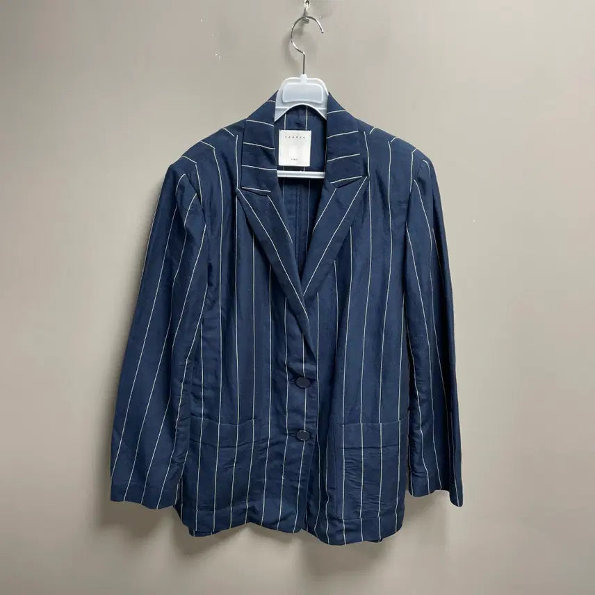 [BUNJANG] Sandro Stripe Blazer / 산드로 스트라이프 블레이저