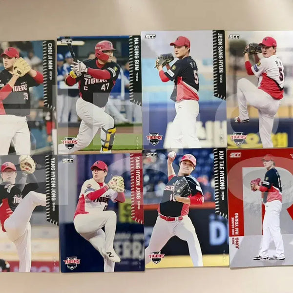 [BUNJANG] KBO Kia Tigers Player Card Bundle Set / KBO KIA 타이거즈 선수 카드 일괄 판매
