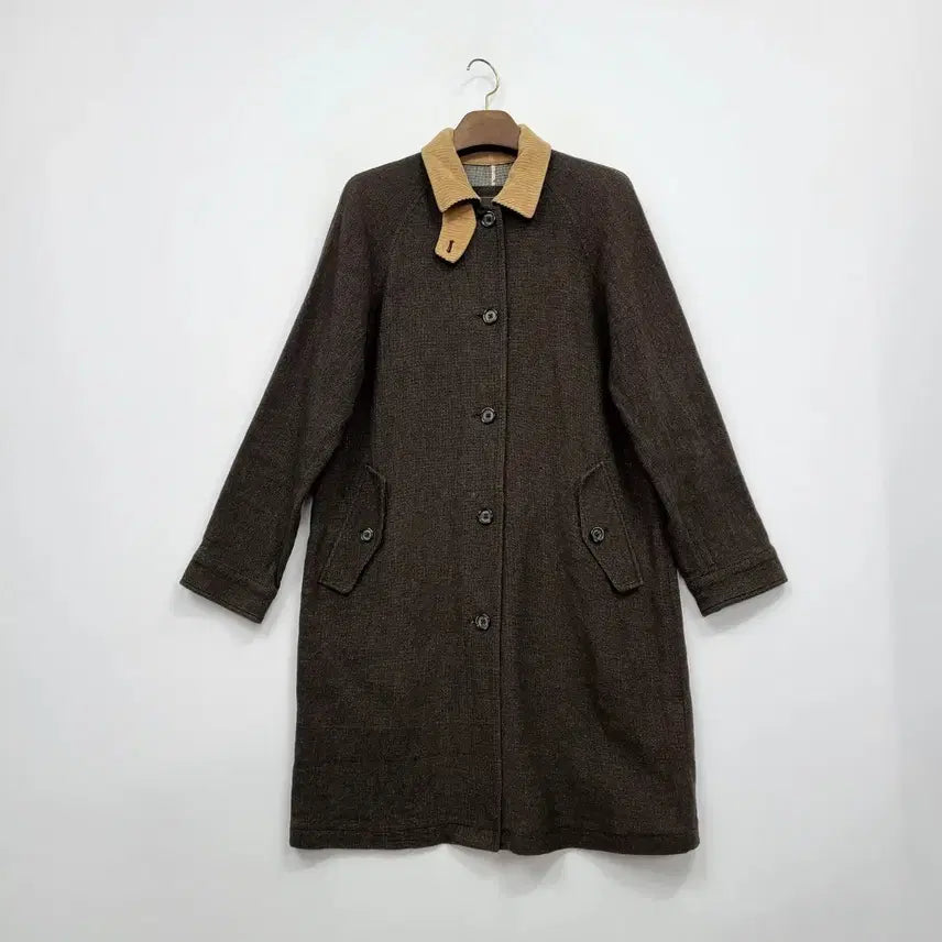 [BUNJANG] Thursday Island Corduroy Collar Jacket Brown M / 써스데이아일랜드 코듀로이 카라 자켓 브라운/M/앨리스/1819