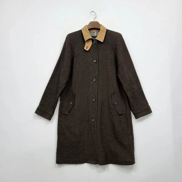 [BUNJANG] Thursday Island Corduroy Collar Jacket Brown M / 써스데이아일랜드 코듀로이 카라 자켓 브라운/M/앨리스/1819