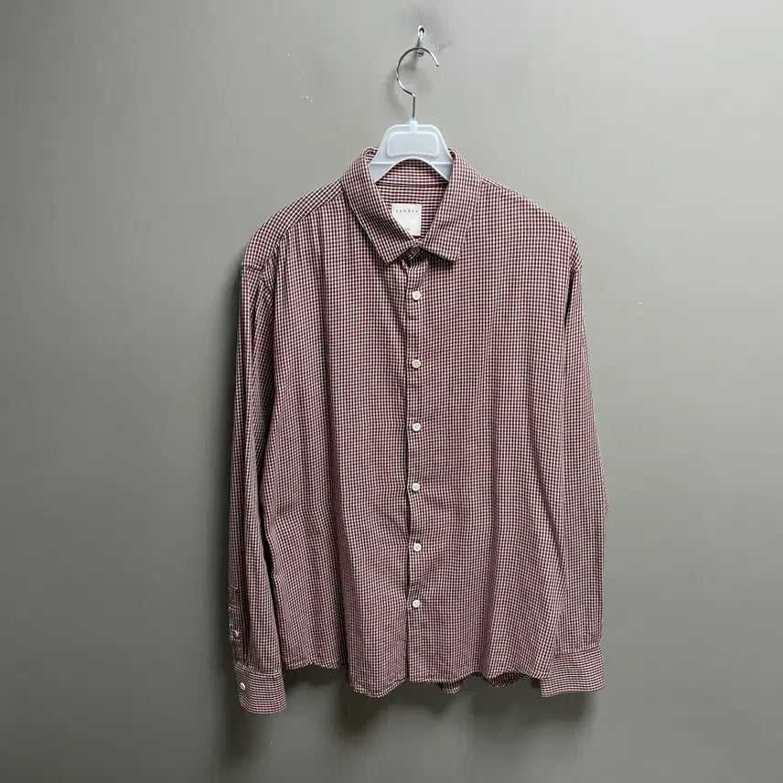[BUNJANG] Sandro Checked Shirt / 산드로 체크 셔츠