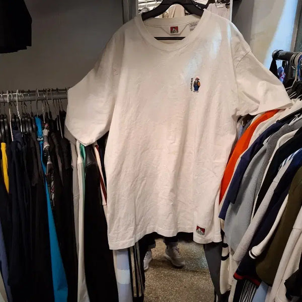 [BUNJANG] Ben Davis Graphic T-Shirt White / 벤 데이비스 반팔티 화이트