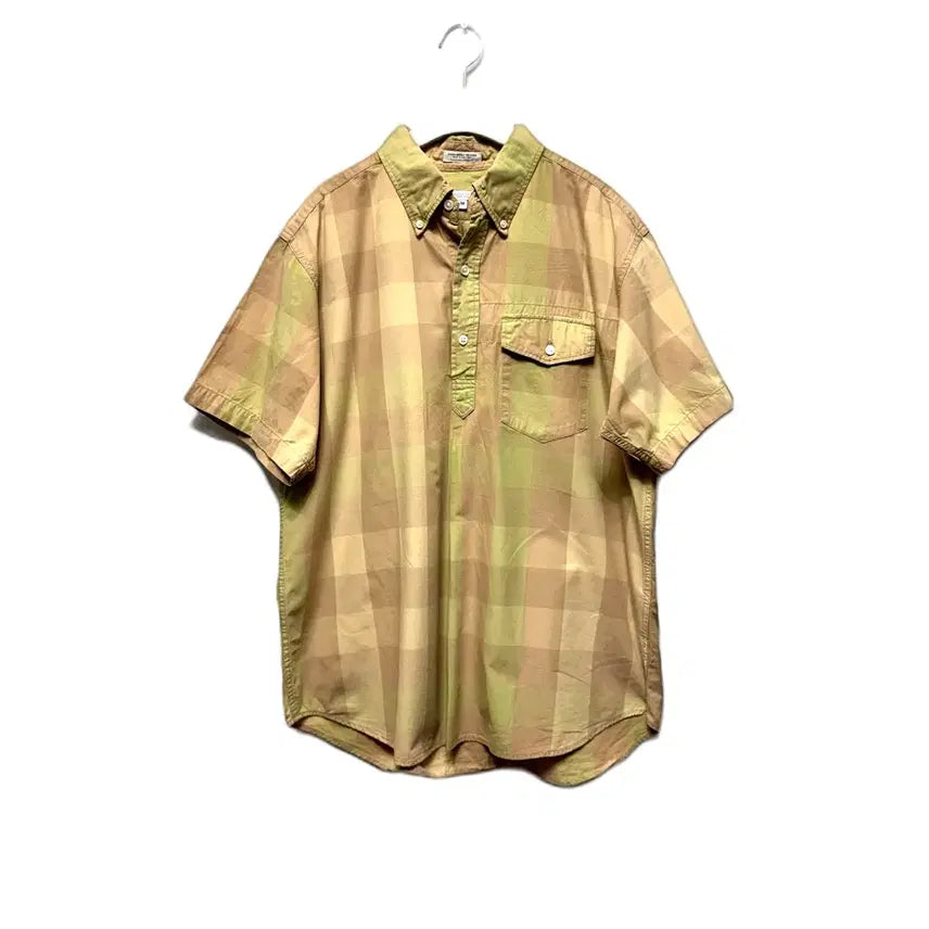 [BUNJANG] Engineered Garments Check Anorak Shirt / 엔지니어드 가먼츠 체크 아노락 셔츠