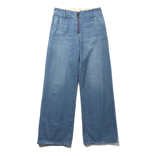 [BUNJANG] Hysteric Glamour Ring Zip Faded Denim Pants / HYSTERIC GLAMOUR Ring Zip Denim Pants