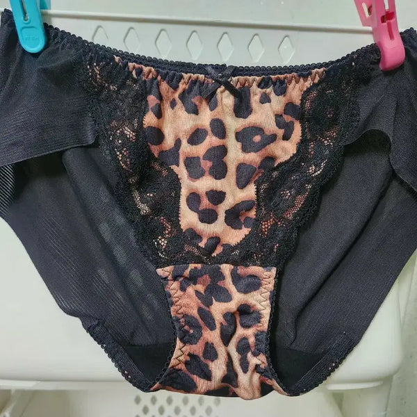 [BUNJANG] Leopard Print Women's Panties (Used, Size M) / 호피 여성팬티 (중고)