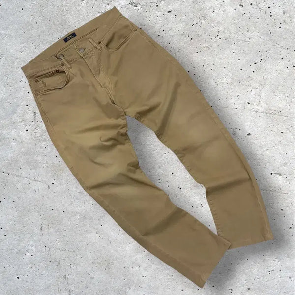 [BUNJANG] Polo Ralph Lauren Beige Cotton Pants Size 30 / [30] 폴로 랄프로렌 베이지 면바지 코튼 팬츠 E551