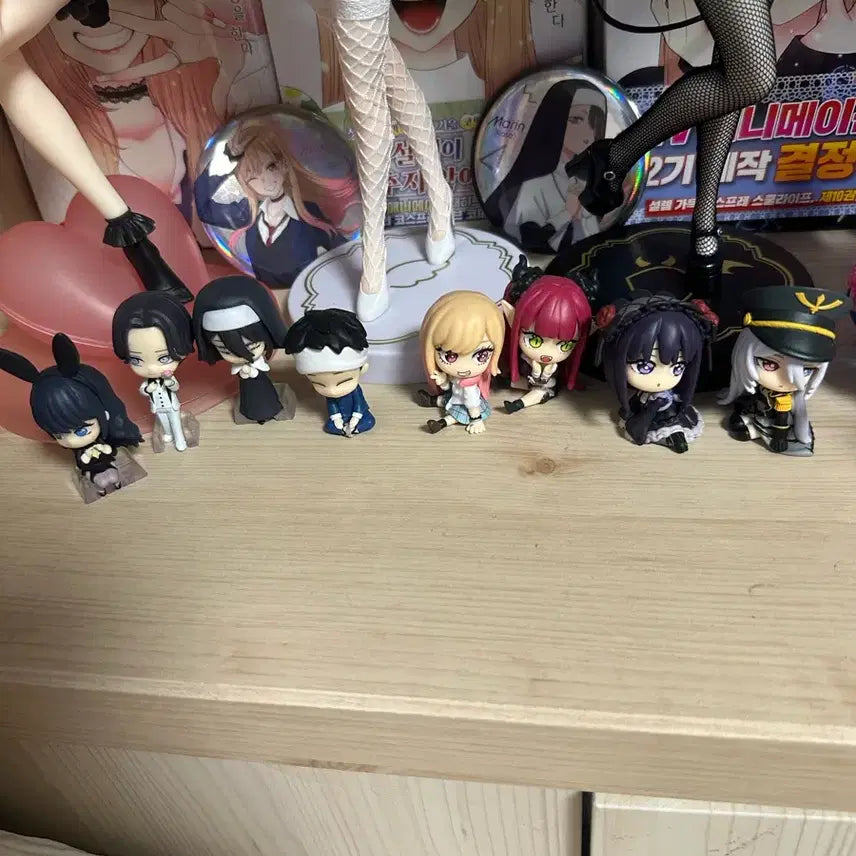 [BUNJANG] My Dress-Up Darling Marin Kitagawa Gacha Figure Set (Parts 1 & 2) / 비스크돌 키타가와 마린 피규어 가챠 1탄 2탄 풀세트