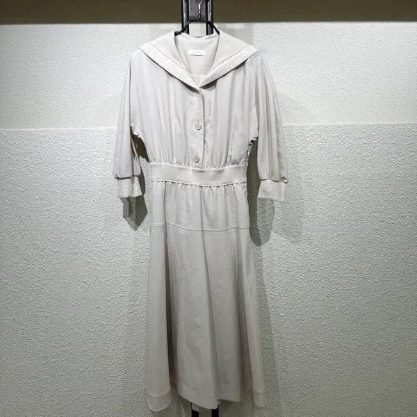 [BUNJANG] SJSJ Sailor Collar Dress / 한섬 SJSJ 세일러 카라 원피스 44~마른55