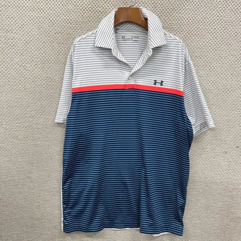 [BUNJANG] Under Armour Functional Short-Sleeve Polo T-Shirt XL / 언더아머 기능성 반팔카라티 XL D08253