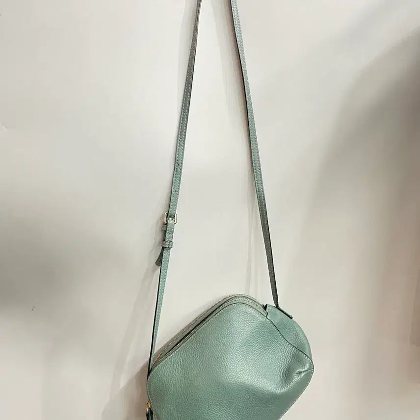 [BUNJANG] Pastel Mint Daily Mini Crossbody Bag / [가로 17 x 세로 22] 파스텔 민트 데일리 미니 크로스백 1.9