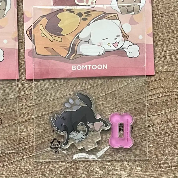 [BUNJANG] Gang Geonma "Don't Touch My Dog" Collection Mini Acrylic Stand Random / 강건마 강아지는 건드리지 마라 컬렉션 미니 아크릴 스탠드 랜덤 아스