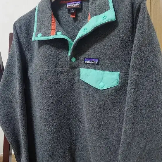 [BUNJANG] Patagonia Women's Lightweight Synchilla Nickel/Emerald / [Women's S] 파타고니아 신칠라 니켈/에메랄드