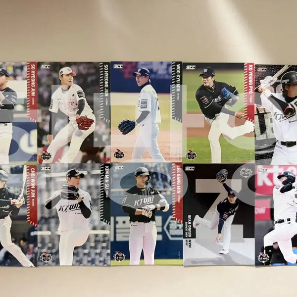 [BUNJANG] KBO KT Wiz Player Card Bundle Set / KBO KT wiz 카드 일괄 판매