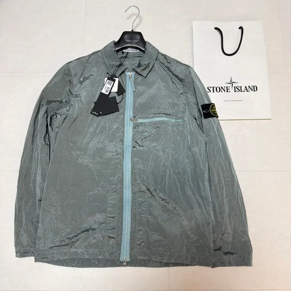 [BUNJANG] Stone Island Nylon Metal ECONYL Overshirt Jacket XL / [새상품, XL] 스톤아일랜드 나일론 메탈 에코닐 오버셔츠 자켓