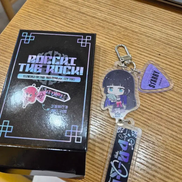 [BUNJANG] Bocchi the Rock! Collab Cafe PA-san Acrylic Keychain / 봇치더락 콜라보카페 PA씨 키링 판매