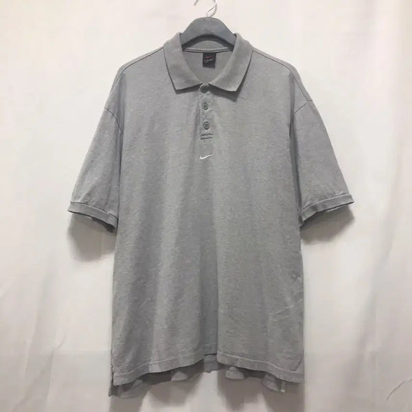 [BUNJANG] Nike Grey Short Sleeve Polo Shirt (XXL) / 나이키 반팔 카라티(XXL 110사이즈)