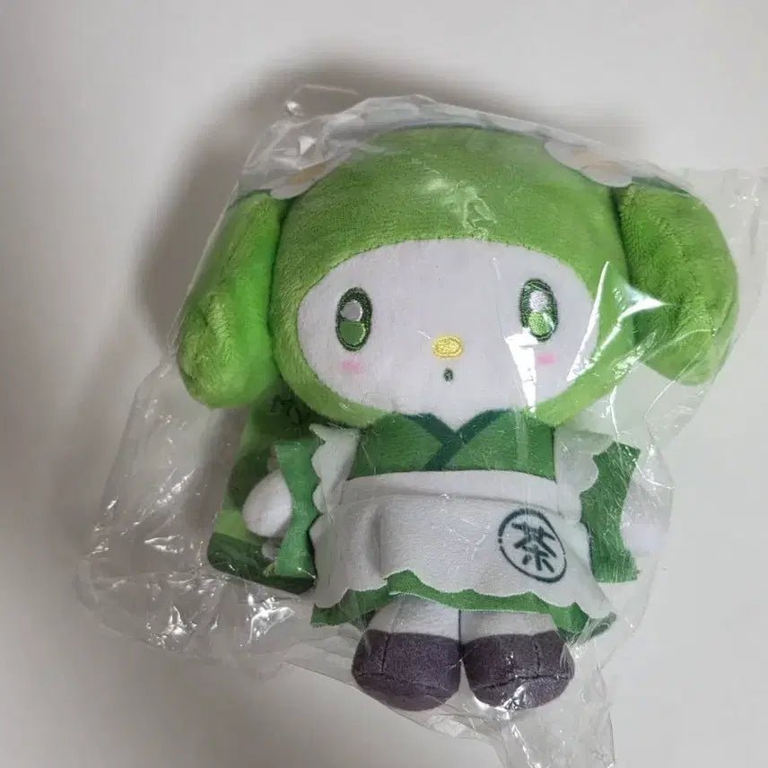 [BUNJANG] Sanrio Matcha My Melody Mascot Plush / [산리오] 말차 마이멜로디 마스코트 인형
