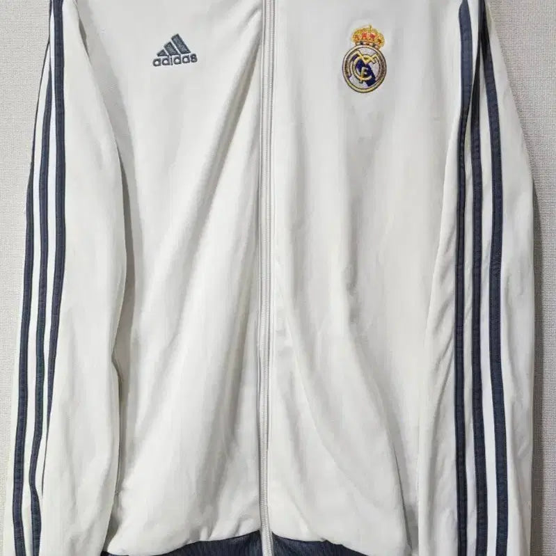 [BUNJANG] Adidas Real Madrid Track Top Jersey Zip-Up L / 아디다스 대장 레알마드리드 트랙탑 져지집업 100/L