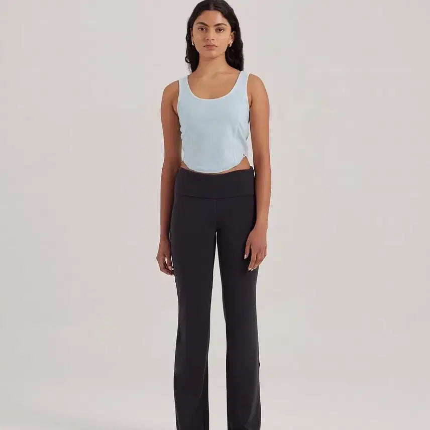 [BUNJANG] Budhi Mudra Side Rib Tank Top Sports Bra / 부디무드라 사이드립 탱크탑 스포츠브라탑