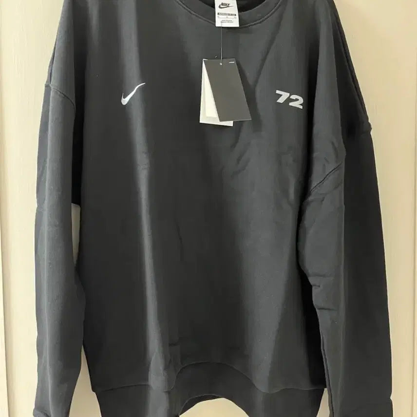 [BUNJANG] Nike Sweatshirt 72 Black / (배송비 포함가격)나이키 맨투맨 72 블랙