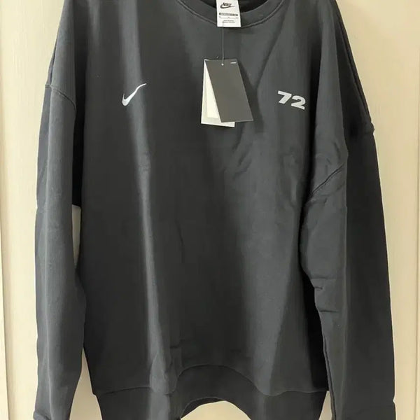 [BUNJANG] Nike Sweatshirt 72 Black / (배송비 포함가격)나이키 맨투맨 72 블랙
