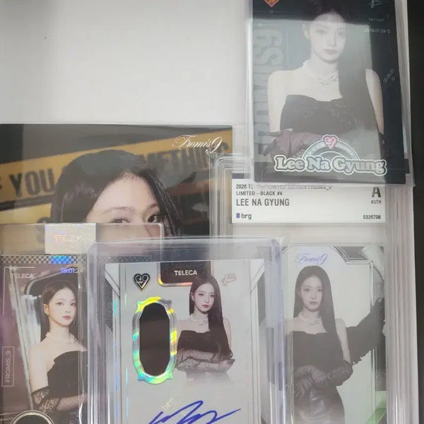 [BUNJANG] fromis_9 Lee Nagyung Relic Auto Photocard Set / 프로미스나인 테레카 이나경 렐릭오토랑  포토카드 세트