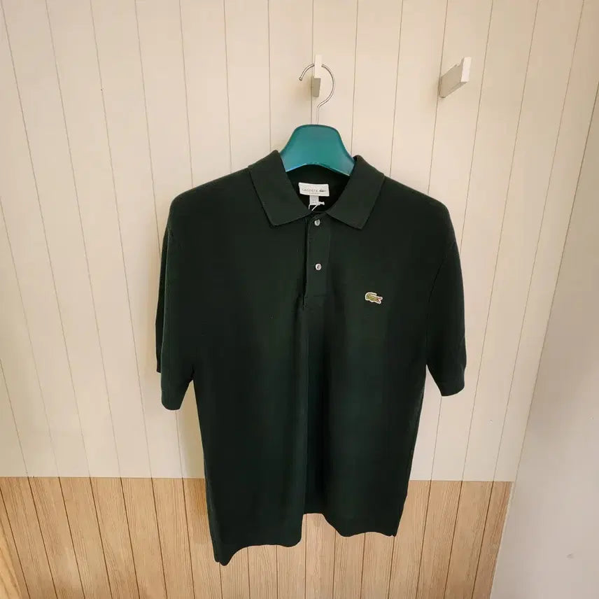 [BUNJANG] Lacoste Men's Short Sleeve Polo Sweater (Ring-ring) / (새상품) 라코스테 남성 링스링스 반팔 폴로 스웨터 (카라티)