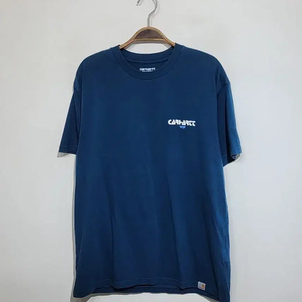 [BUNJANG] Carhartt Men's Round Neck Cotton T-Shirt / (L) 칼하트 반팔티 라운드 면티셔츠 아메카지