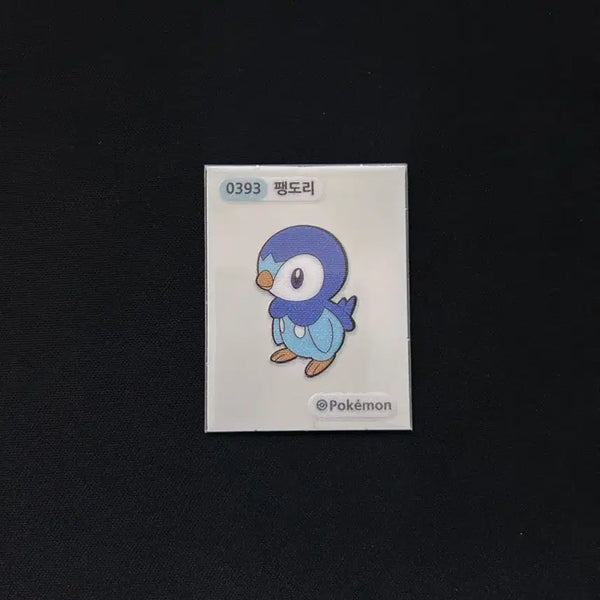 [BUNJANG] 2023 Pokemon New Ttibu Seal 0393 Psyduck / 2023년 포켓몬 뉴 띠부씰 0393 팽도리 판매합니다