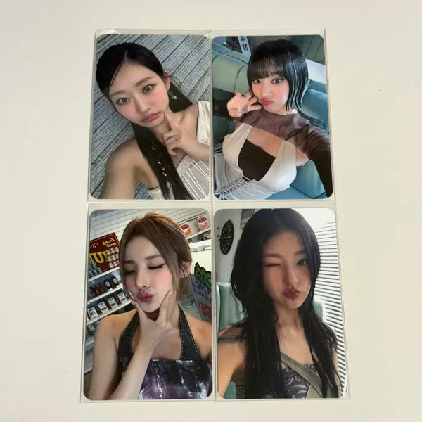 [BUNJANG] Kiss of Life KISS ROAD Day 1 Kisspass Photocard Set / 키스오브라이프 콘서트 키스로드 키씨패스 사쳌 1일차 포카 세트
