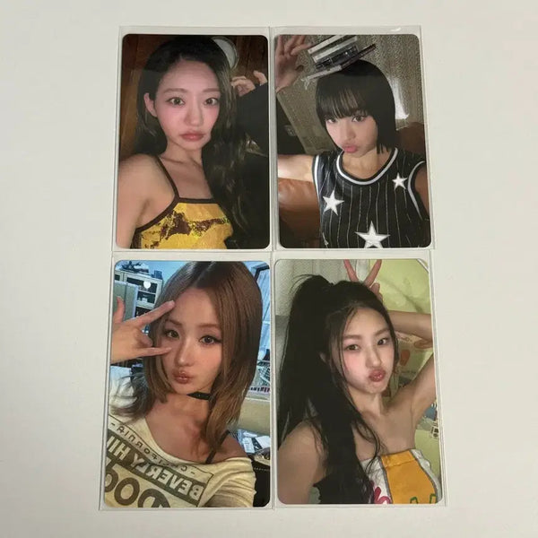 [BUNJANG] Kiss of Life Kiss Road Concert Kiss Zone Day 1 Photocard Set / 키스오브라이프 콘서트 키스로드 키씨존 1일차 포카 세트