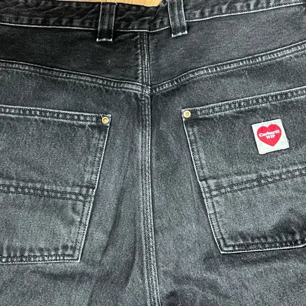 [BUNJANG] Carhartt WIP Nash Double Knee Stonewashed Pants / 칼하트wip 내쉬 더블니 스톤워시드 L
