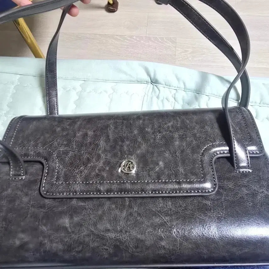 [BUNJANG] Vallet Shoulder Bag Antique Grey / 벨류엣 숄더백 앤틱 그레이