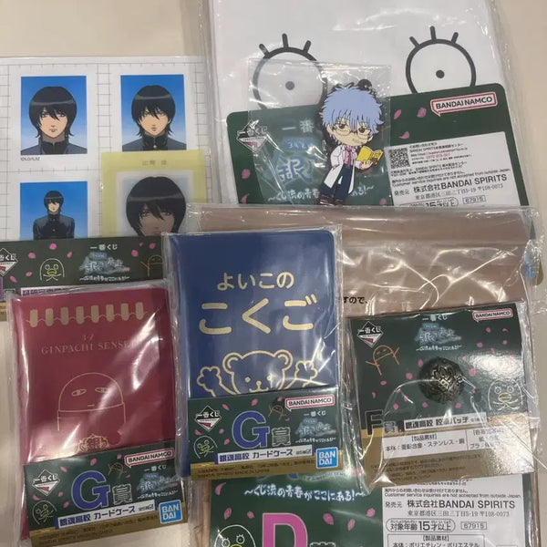 [BUNJANG] Gintama Ichiban Kuji Gintama: The Final Ichiban Shoji Bundle Set (Sealed) / (미개봉 일괄)은혼 이치방쿠지 은혼 삼젯 제일복권 하위상