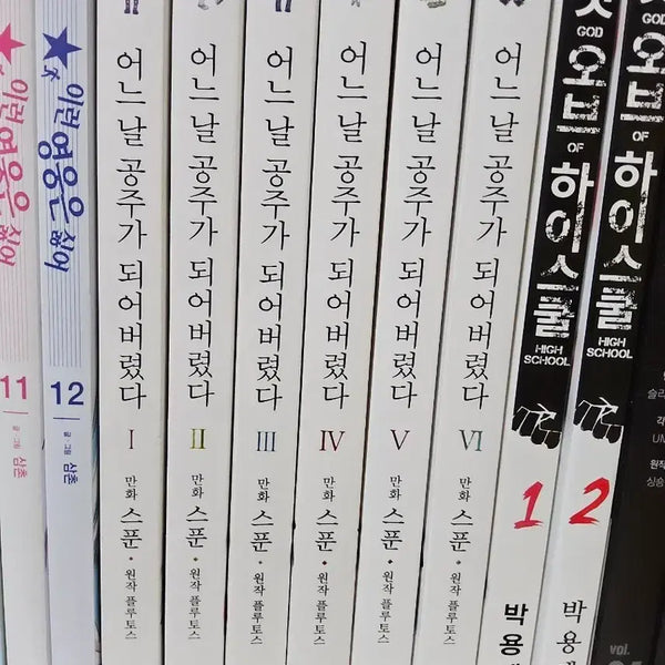 [BUNJANG] Suddenly, I Became a Princess Complete Set Volumes 1-6 / [일괄] 어느 날 공주가 되어버렸다 1-6