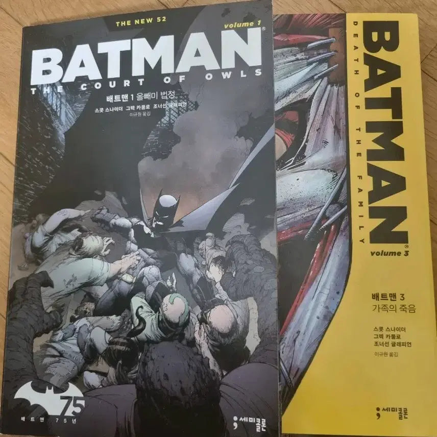 [BUNJANG] DC Comics New 52 Court of Owls, Family Death / dc 코믹스 디씨 뉴52 올빼미 법정, 가족의 죽음