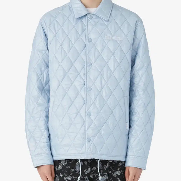 [BUNJANG] thisisneverthat Quilted Coach Jacket Sky Blue / 디스이즈네버댓 퀄트 코치 자켓 스카이블루