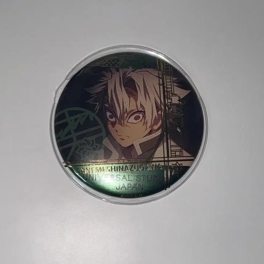 [BUNJANG] Demon Slayer Sanemi Shinazugawa Can Badge / usj 귀멸의칼날 사네미 캔뱃지