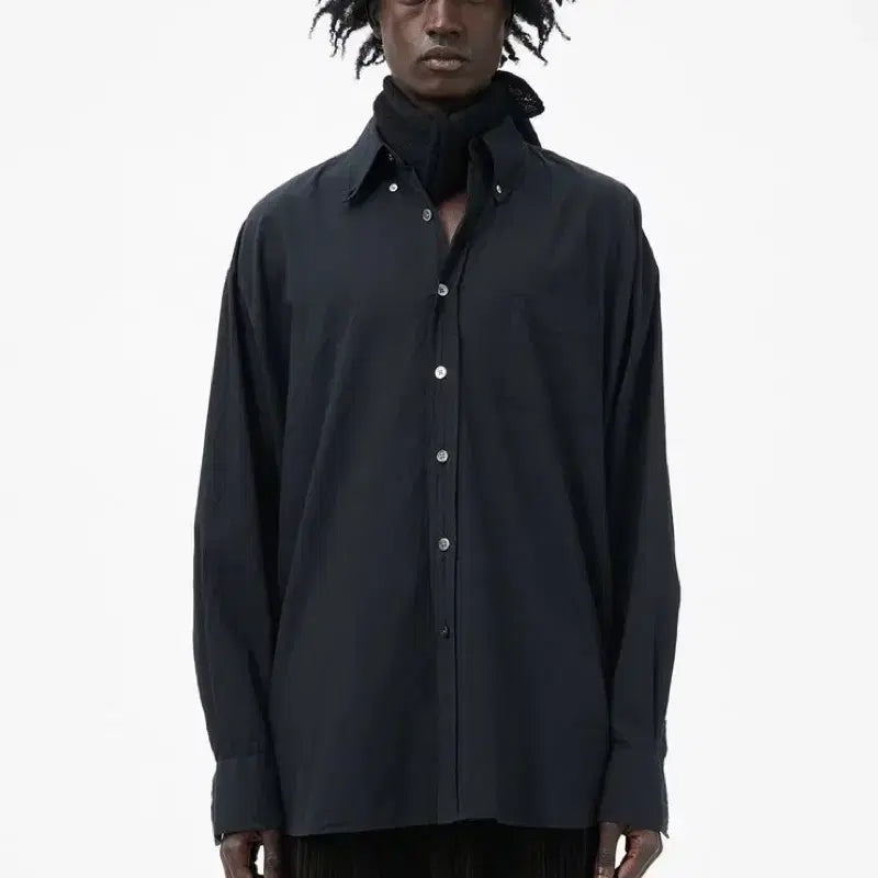 [BUNJANG] Our Legacy Borrowed BD Shirt Black / [48] 아워레가시 버로우드 BD셔츠 블랙
