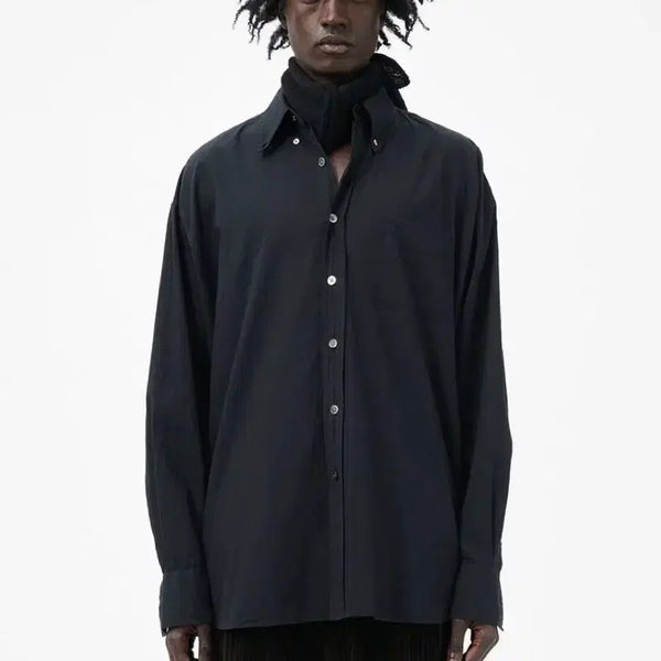 [BUNJANG] Our Legacy Borrowed BD Shirt Black / [48] 아워레가시 버로우드 BD셔츠 블랙