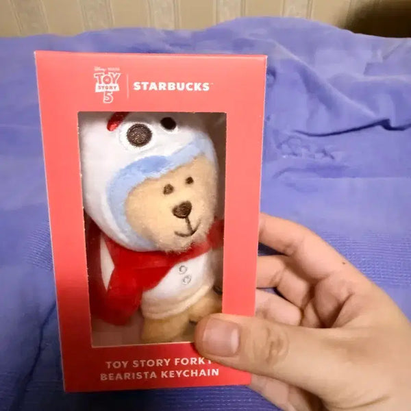 [BUNJANG] Starbucks Toy Story Forky Bearista Keyring / 스타벅스 토이 스토리 포키 베어리스타 키링