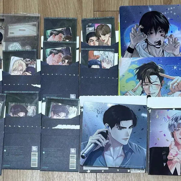 [BUNJANG] Sparkles Acrylic, Snap Pack, Postcard Bundle Set / 스파클즈 아크릴, 스냅, 엽서 일괄