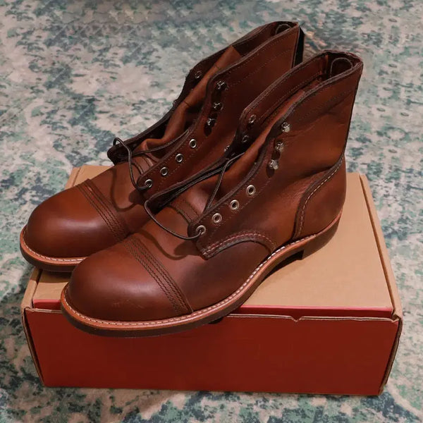 [BUNJANG] Red Wing Iron Ranger 8111 Amber Harness Boots / Redwing 레드윙 아이언레인저 8111 브라운 280