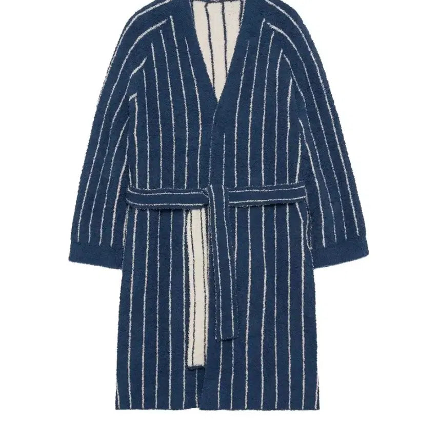 [BUNJANG] Offhour Stripe Robe Shower Gown (Unisex) / 오프아워 스트라이프 로브, 샤워가운 (남녀공용)