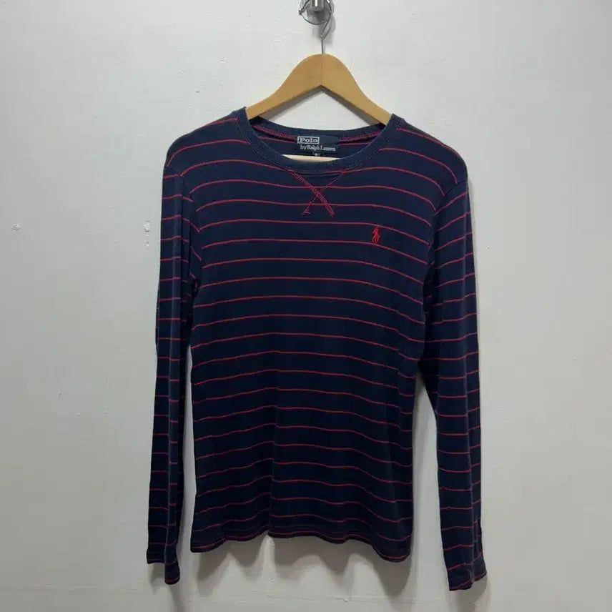 [BUNJANG] Polo Ralph Lauren Striped Long Sleeve Shirt Size S / 폴로 랄프로렌 스트라이프 롱슬리브 S