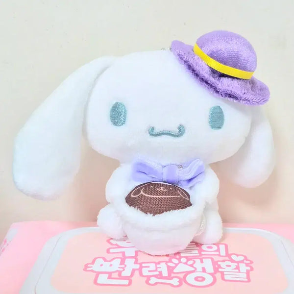 [BUNJANG] Sanrio Halloween KuJi Cinnamonroll Doll Keychain / 산리오 할로윈 쿠지 초코 케이크 모자 시나모롤 인형 키링