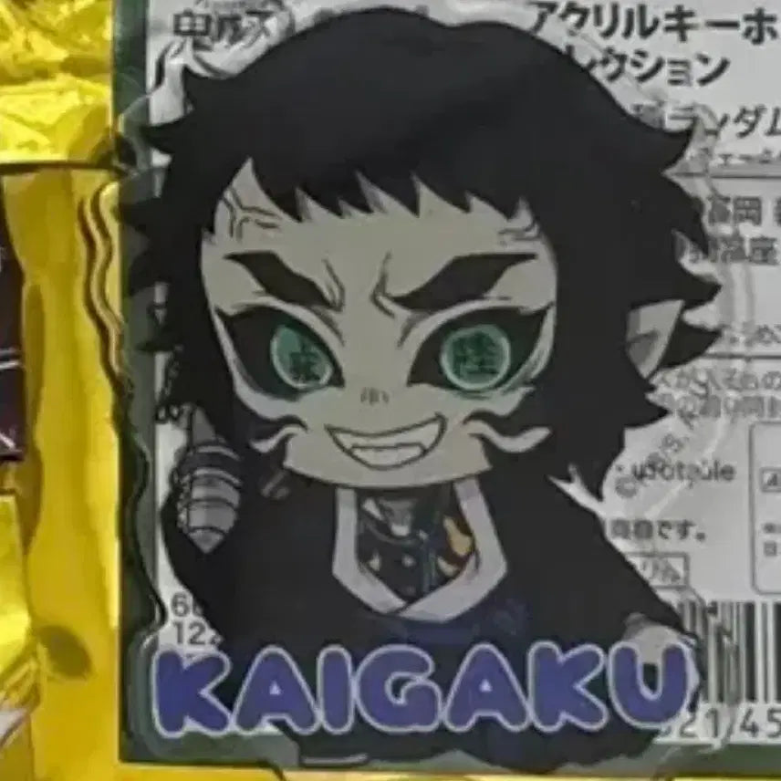 [BUNJANG] Demon Slayer Kaigaku Acrylic Keychain / 귀멸의 칼날 카이가쿠 아크릴 키홀더