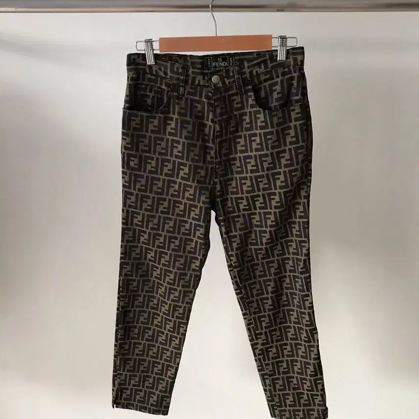 [BUNJANG] Fendi Zucca Pattern Pants / 펜디 주카 패턴 팬츠 바지